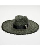 Chapeau en Raphia Solal khaki
