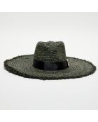 Chapeau en Raphia Solal khaki