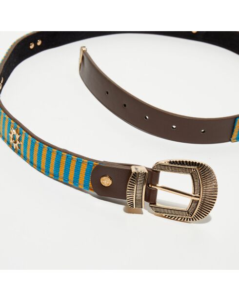 Ceinture Sayulita marron