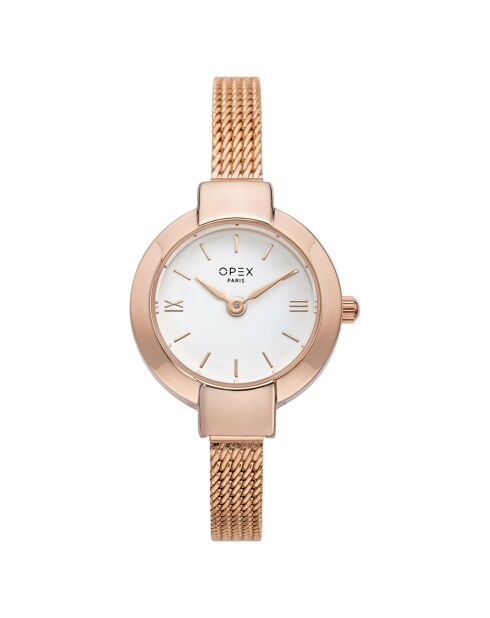 Montre Femme Athena doré rose