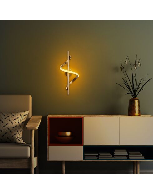 Likma goldene Wandleuchte - 16x41x25 cm