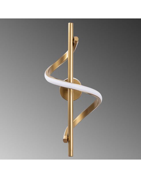 Likma goldene Wandleuchte - 16x41x25 cm