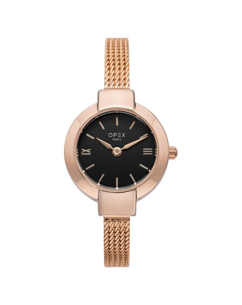 Montre Femme Athena doré rose