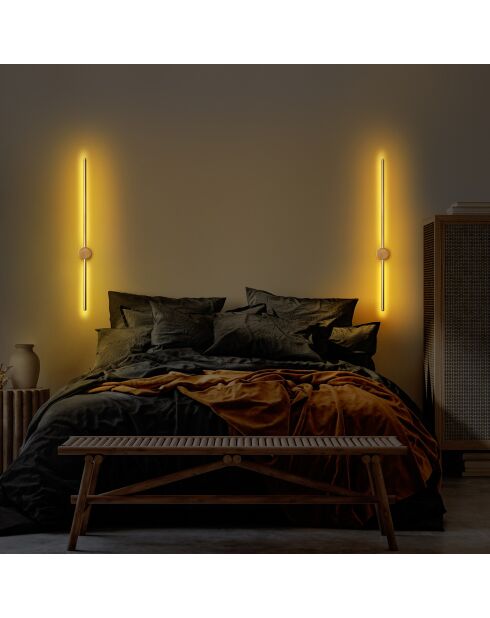 Applique murale Sword dorée - 91x10x7 cm