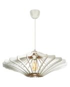 Lustre 169 blanc- D.59x22 cm