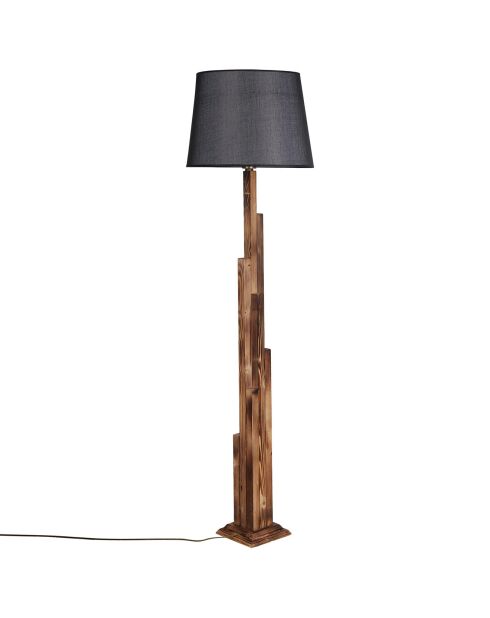 Kule braun/schwarze Stehleuchte - D.45x31 cm