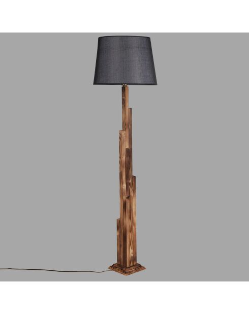 Kule braun/schwarze Stehleuchte - D.45x31 cm