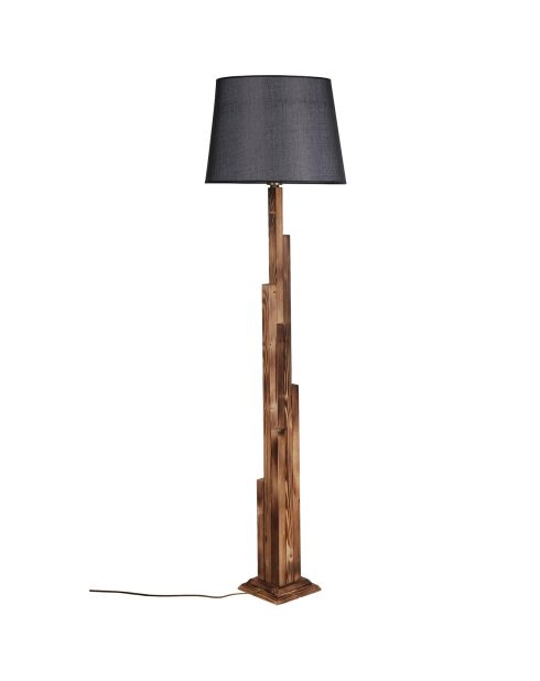 Lampadaire Kule marron/noir - D.45x31 cm