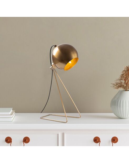 Lampe de table Mixed bronze - 28x15x45 cm