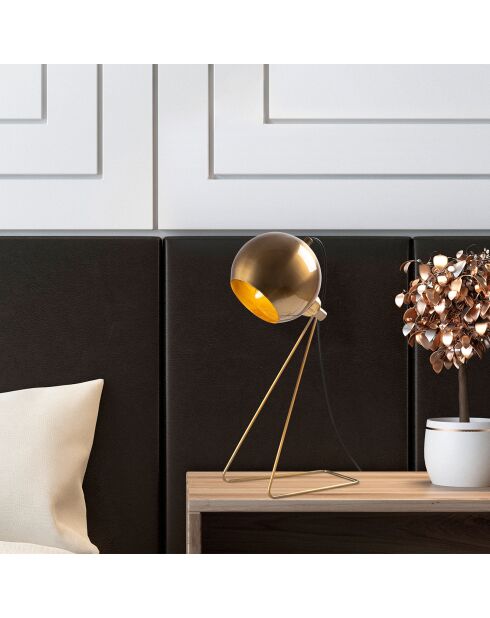 Lampe de table Mixed bronze - 28x15x45 cm