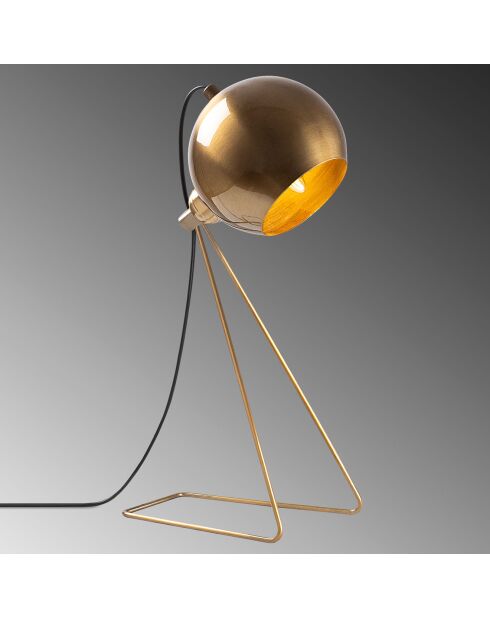 Lampe de table Mixed bronze - 28x15x45 cm