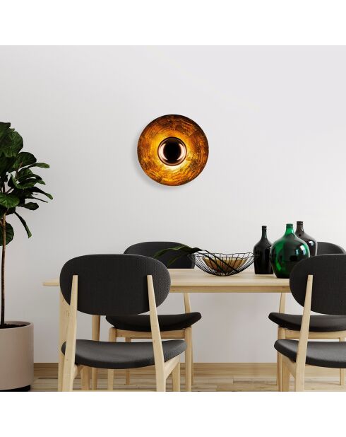 Applique murale Kurt bronze - D.38x31 cm