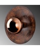 Applique murale Kurt bronze - D.38x31 cm