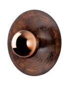 Applique murale Kurt bronze - D.38x31 cm