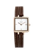 Montre Femme Mini Square marron