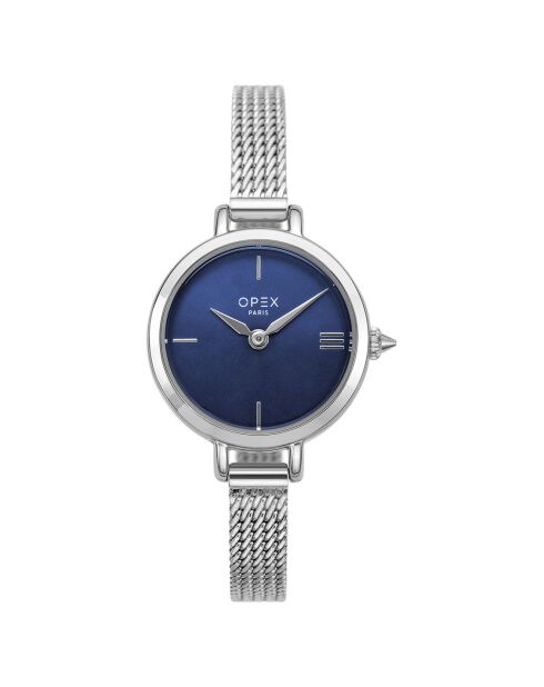 Montre Femme Mini Rotonde argentée