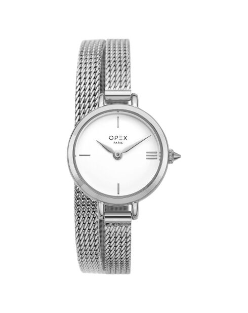 Montre Femme Mini Rotonde argentée