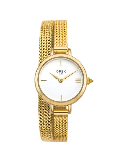 Montre Femme Mini Rotonde dorée