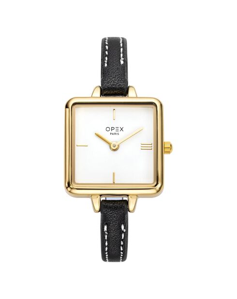 Montre Femme Mini Square noire