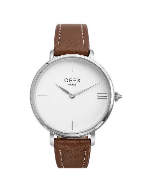 Montre Femme Rotonde marron