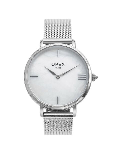Montre Femme Rotonde argentée