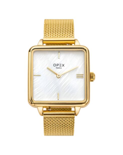 Montre Femme Square dorée
