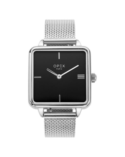 Montre Femme Square argentée