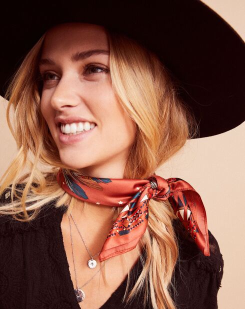 Minibufanda Meiko_Mini chiliamenapih - 54x54 cm