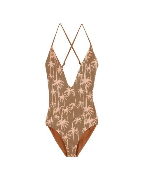 Maillot de bain 1 pièce Adam caramel/chestnut