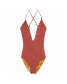 Maillot de bain 1 pièce Adam caramel/chestnut