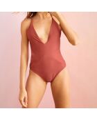 Maillot de bain 1 pièce Adam caramel/chestnut