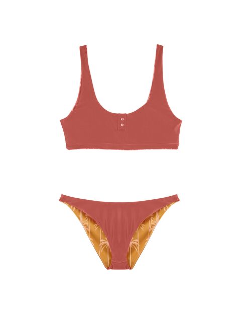 Maillot de bain 2 pièces Niels caramel/chestnut
