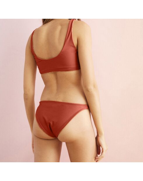 Maillot de bain 2 pièces Niels caramel/chestnut