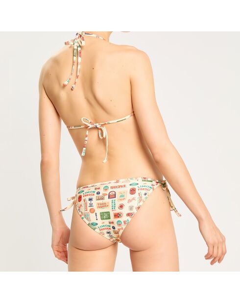 Maillot de bain 2 pièces Solare vanille