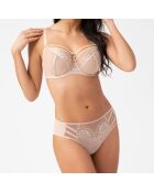 Soutien-gorge à armatures souples Paradise beige