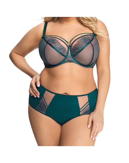 Soutien-gorge à armatures souples Paradise vert
