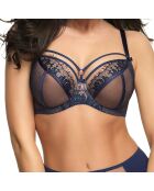 Soutien-gorge à armatures souples Paradise bleu marine