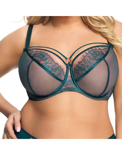 Soutien-gorge à armatures souples Paradise vert