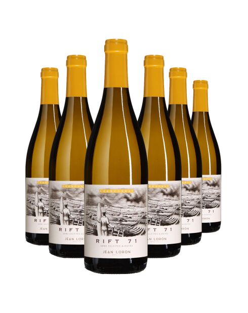 6 Mâcon-Villages Rift 71 Sans Sulfites Ajoutés 2022 Dom. Jean Loron 6x75cl