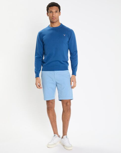 Bermuda chino Regular Fit bleu clair