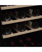 Cave à vin 32 bouteilles encastrables noire - 38x57.5x83 cm