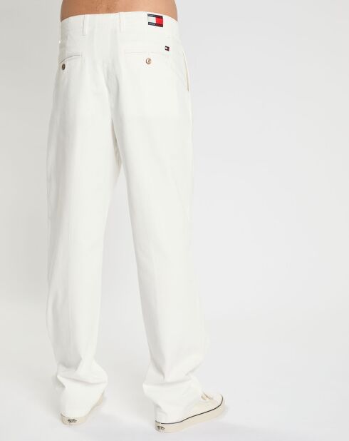Pantalon large Shawn écru
