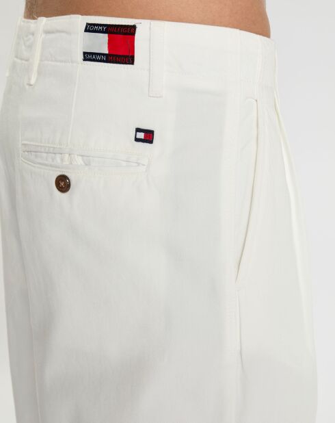 Pantalon large Shawn écru
