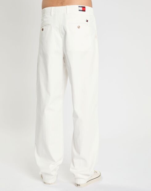 Pantalon large Shawn écru