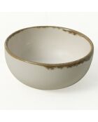 Service de table en céramique - 24 pièces blanc