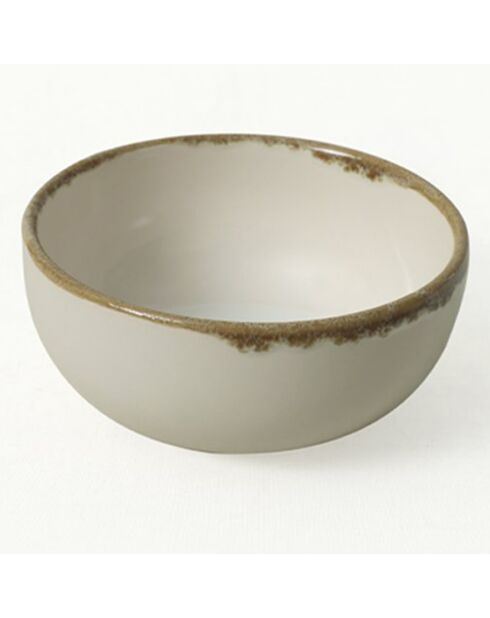 Service de table en céramique - 24 pièces blanc