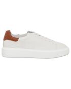 Sneakers Jules blanc/marron