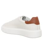 Sneakers Jules blanc/marron