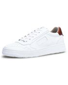 Sneakers Fabio blanc/marron