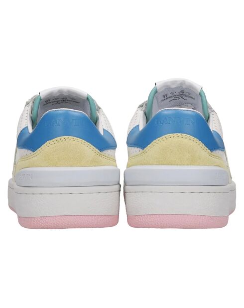 Baskets en Cuir Clay multicolores